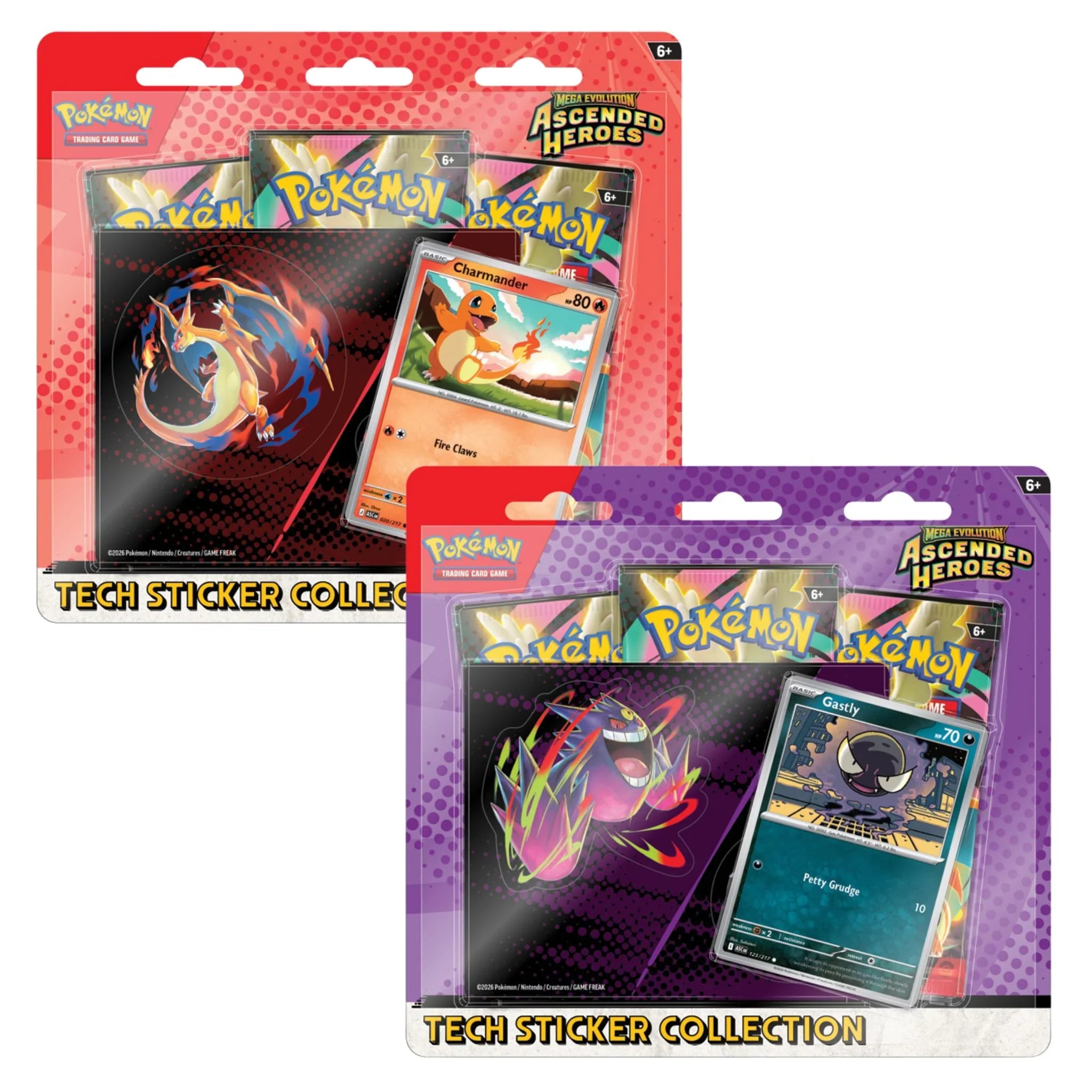 ASCENDED HEROES TECH STICKER COLLECTION (3 PACKS)