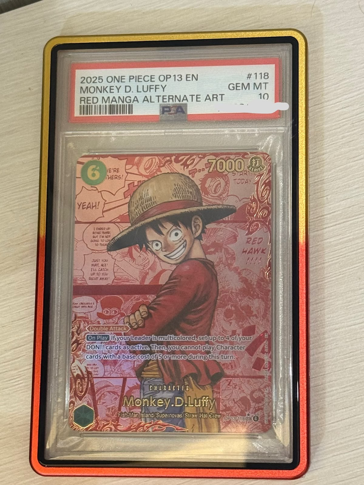 ONE PIECE CARRYING ON HIS WILL MONKEY D. LUFFY RED MANGA (2025)
